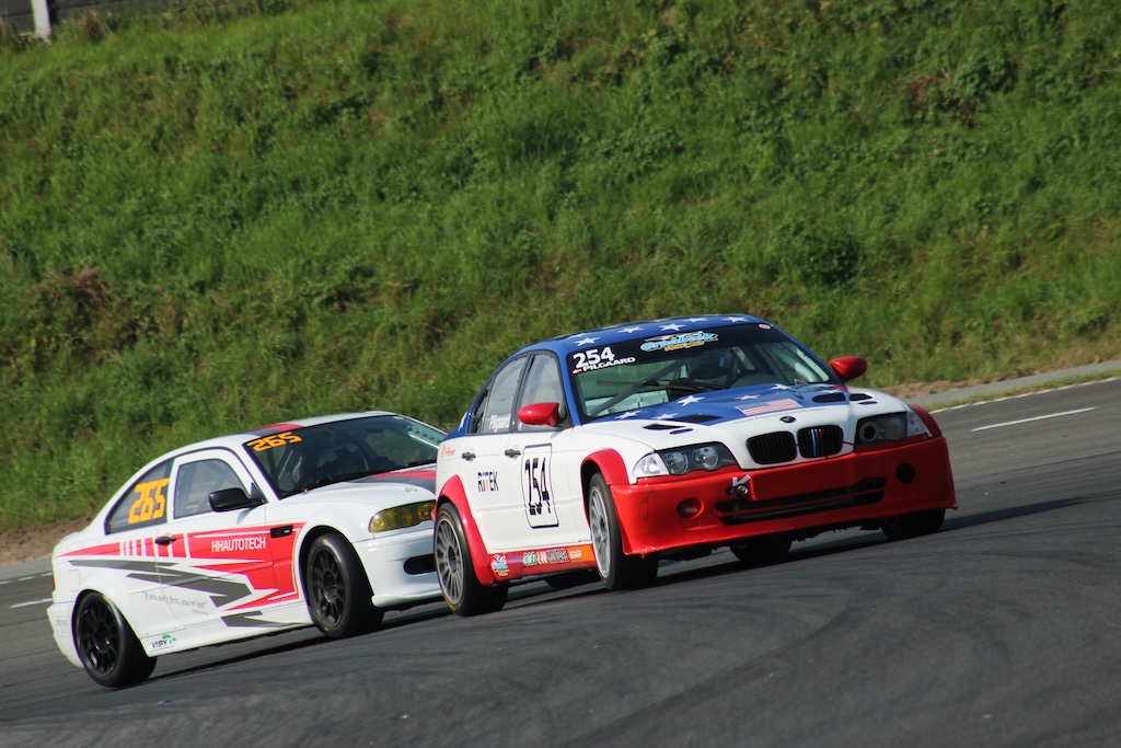 Casper Pilgaard i BMW 320i
(Foto: Motorsporten.dk)